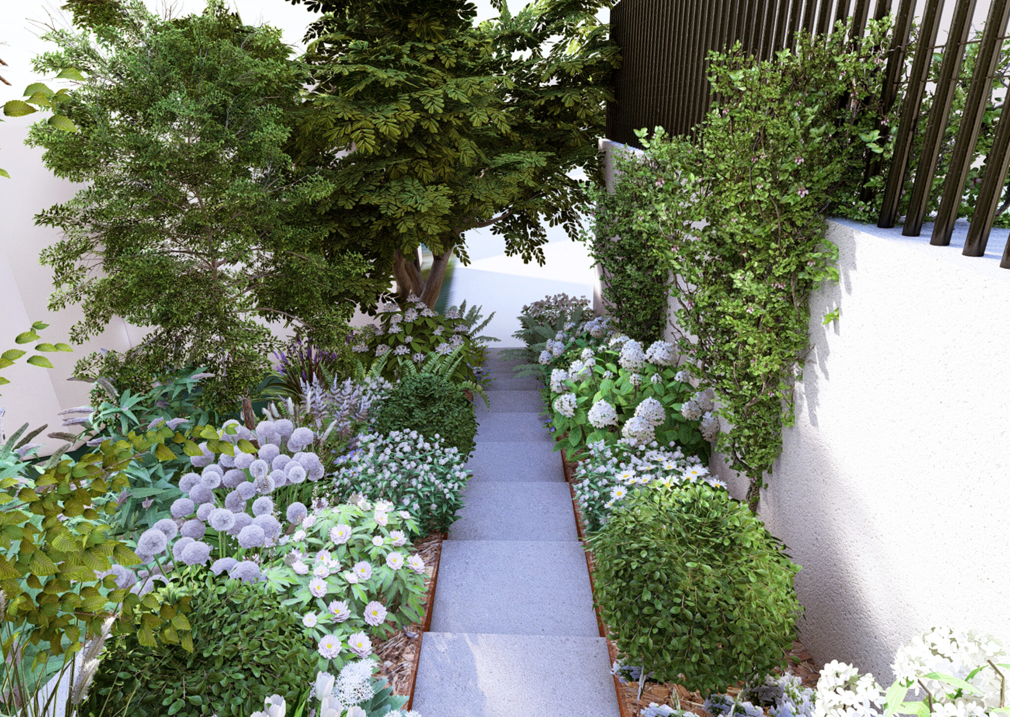 jardin à l'anglaise